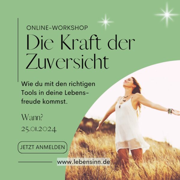 Webinar "Die Kraft der Zuversicht" Aufzeichnung