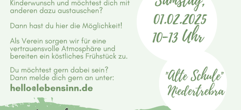 Wir mit dir – Betroffenenfrühstück am 01.02.25